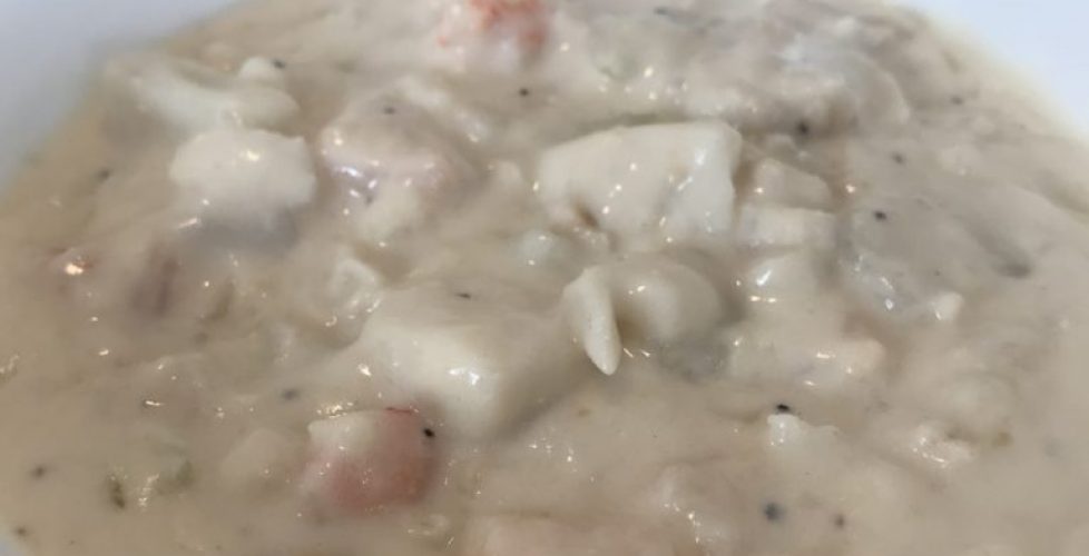 Lakes Region NH Catering Seafood Chowda